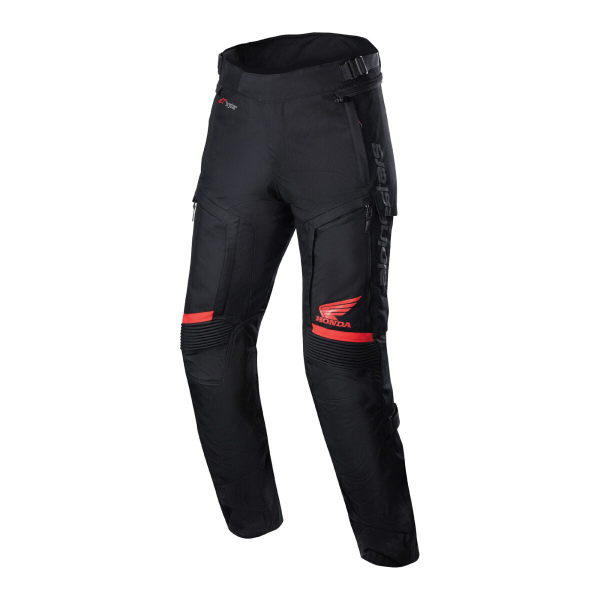 Alpinestars Honda Bogota Pro Drystar Korumalı Motosiklet Pantolonu Siyah / Kırmızı