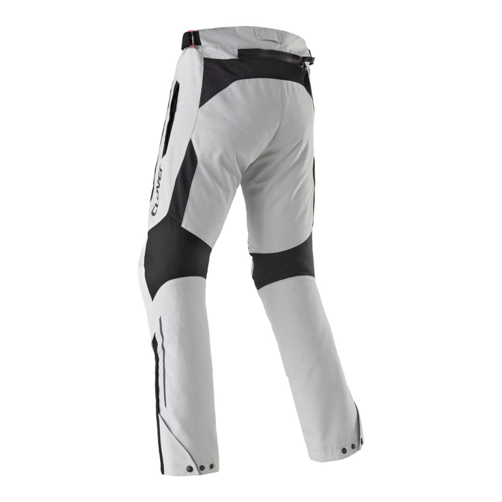 Clover Airjet-6 Korumalı Yazlık Motosiklet Pantolonu Siyah / Gri