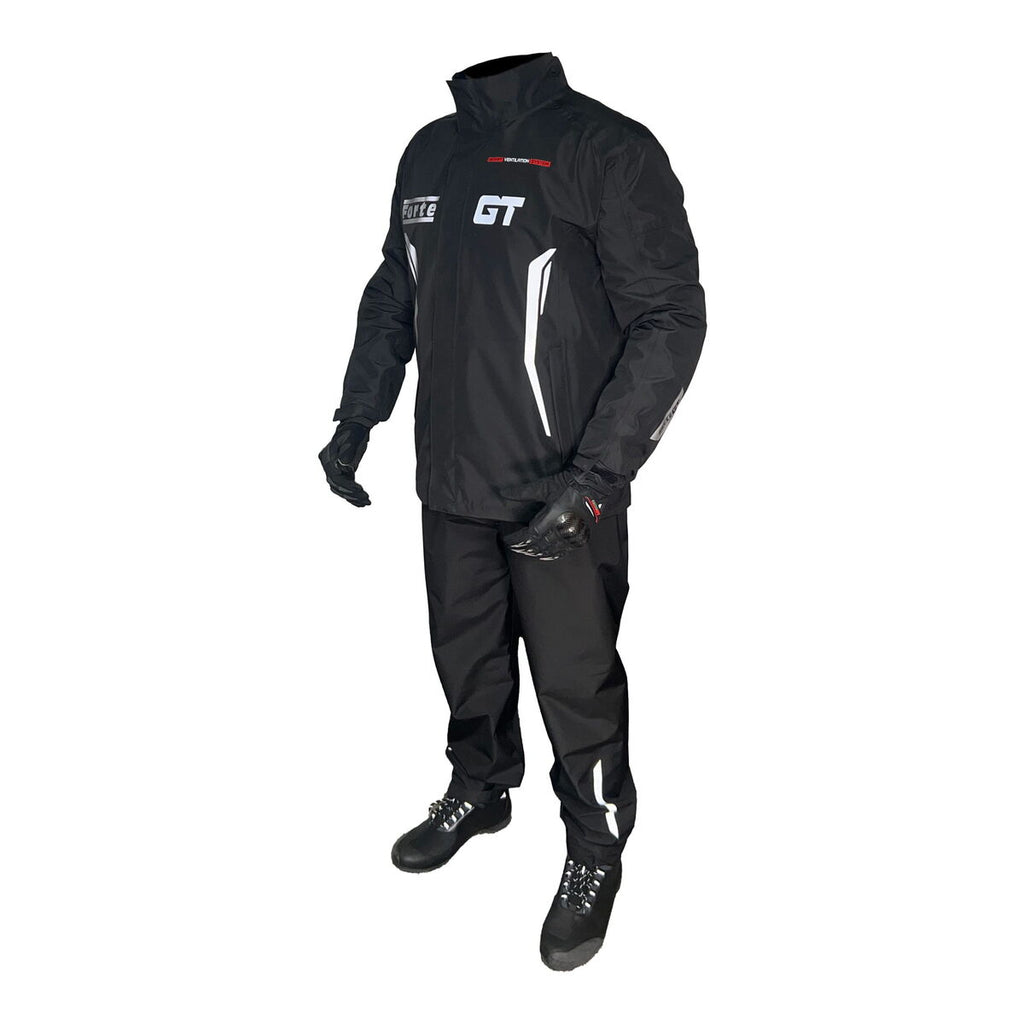 Forte GT 1140 Alt-Üst Takım Yağmurluk (Siyah)