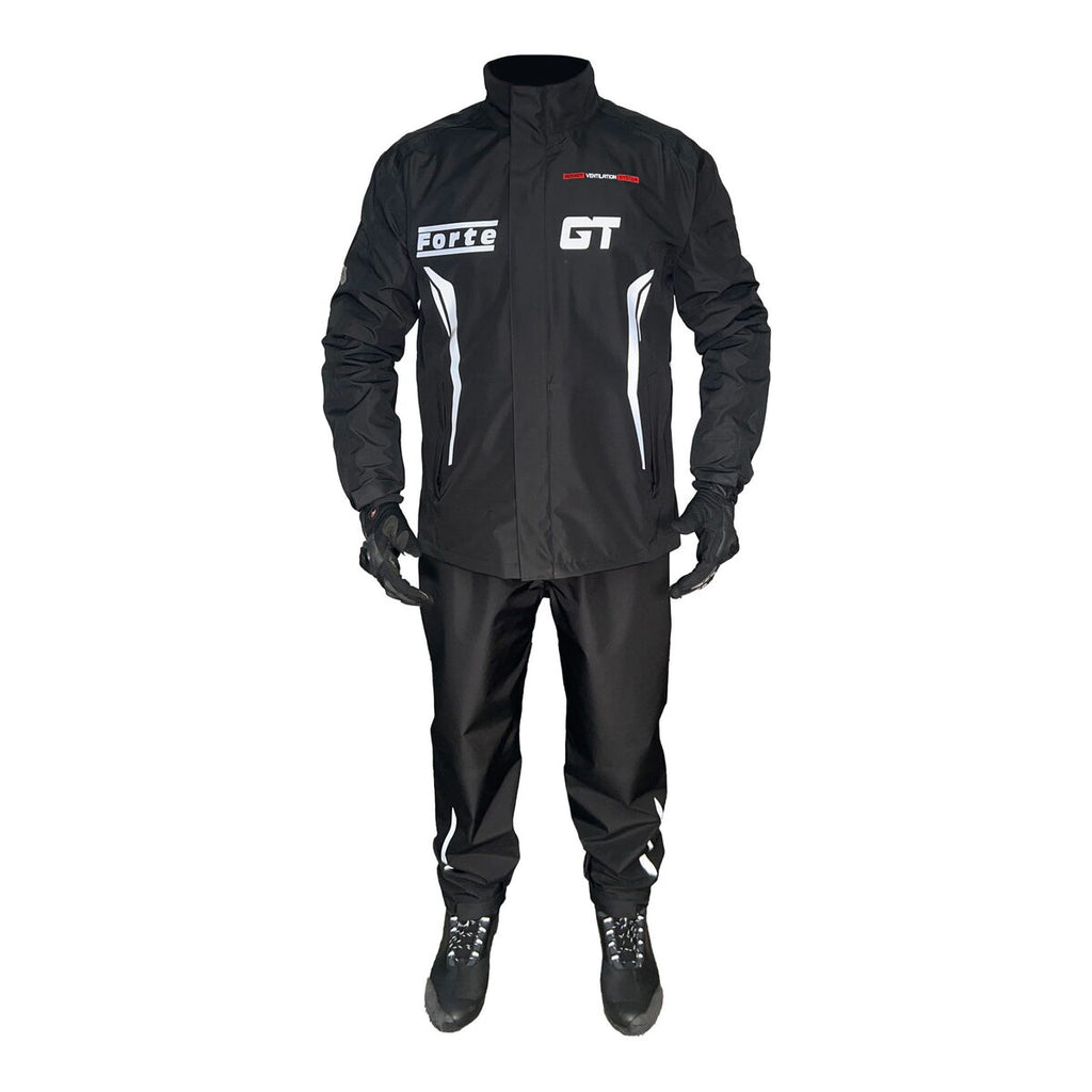 Forte GT 1140 Alt-Üst Takım Yağmurluk (Siyah)