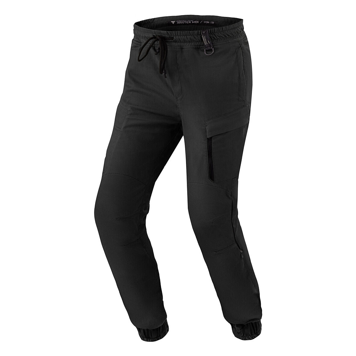 Shima Joggster Korumalı Motosiklet Pantolonu Siyah - 2 Shima Joggster Korumalı Motosiklet Pantolonu Siyah